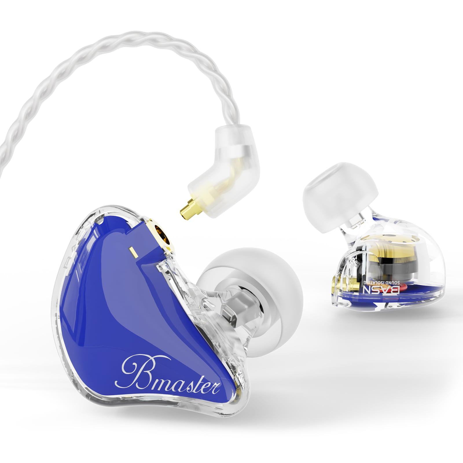BASN モニターイヤホン カナル型 有線イヤホン/Y33292/O2 Amazon.co.jp: BASN Bmaster IEM モニターイヤホン トリプルドライバー